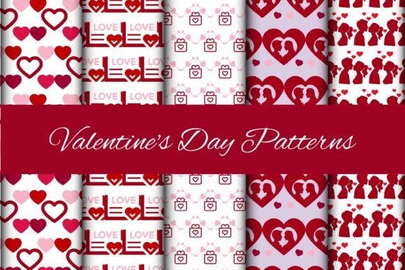 Download Valentine's Day Patterns Png,Eps Design - Eps design Collection