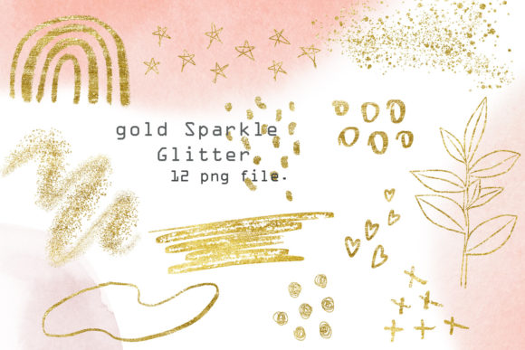 Download Gold Sparkle Glitter Clipart - Glitter clipart Collection